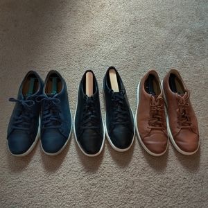 Cole Haan Crosscourt leather shoes.